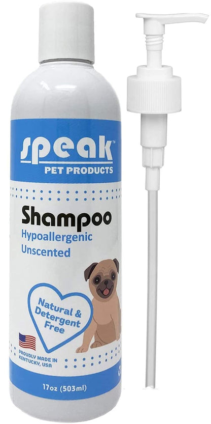Paws Pure 17oz Hypoallergenic Dog Shampoo with Pump