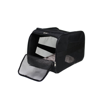 Pet Journey Pro Cart - Medium Black Collapsible Carrier
